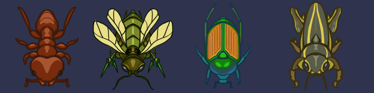 small bugs concept